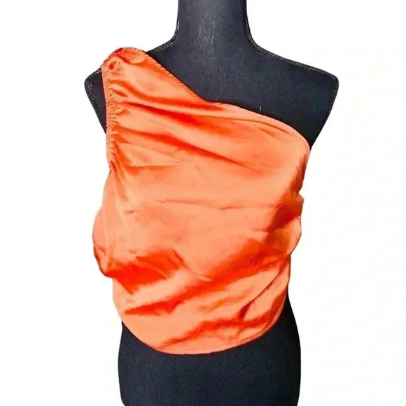 💜 3/25 Forever 21 One Shoulder Top - Picture 1 of 4